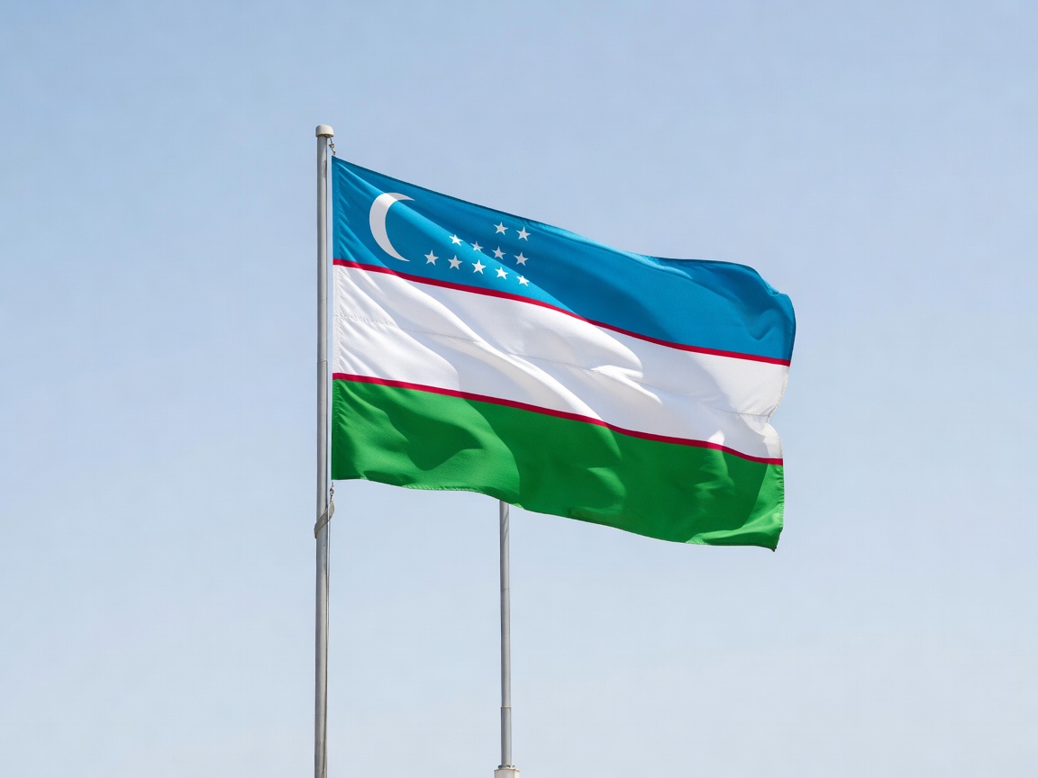 Uzbekistan flag